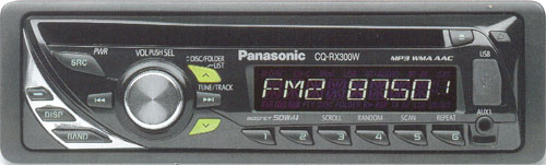 Автомагнитола Panasonic CQ-RX300