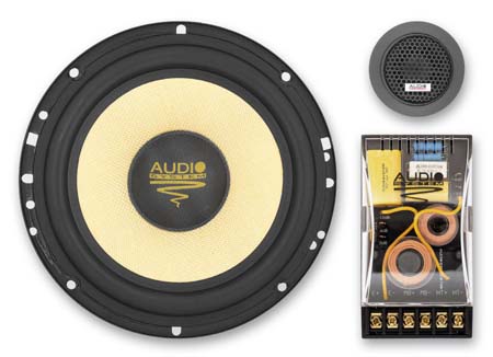 Компонентная акустика 6''. Audio System Radion 165
