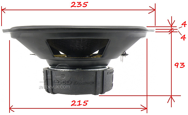 Мидбас/сабвуфер CDT Audio ES-0690 Gold Мидбас/сабвуфер CDT Audio ES-0690 Gold