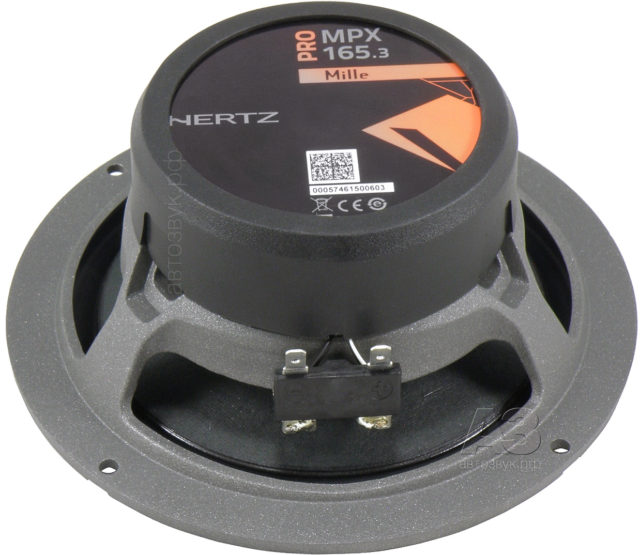 Коаксиальная акустика Hertz MPX 165.3 Коаксиальная акустика Hertz MPX 165.3