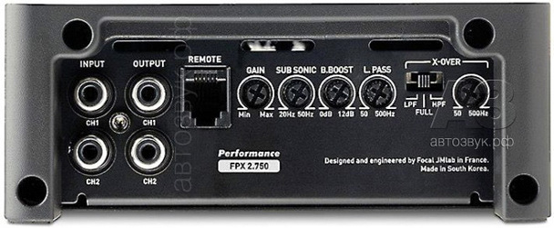 Усилители Focal FPX Усилители Focal FPX