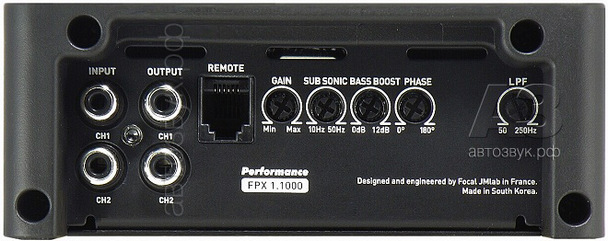 Усилители Focal FPX Усилители Focal FPX