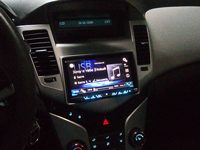 Фотография установки магнитолы Pioneer AVH-X5800BT в Chevrolet Cruze