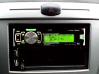 Фотография установки магнитолы JVC KD-SD80BT в Chevrolet Lacetti