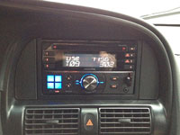 Фотография установки магнитолы Alpine CDE-W233R в Chevrolet Rezzo