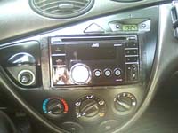 Фотография установки магнитолы JVC KW-XR417EE в Ford Focus