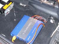 Установка усилителя Blaupunkt GTA 470 в Ford Fusion