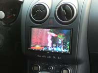 Фотография установки магнитолы Alpine IVA-W502R в Nissan Qashqai