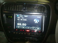 Фотография установки магнитолы Prology MDN-2740T в Toyota Carina