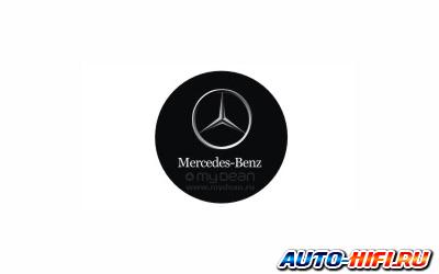 Подсветка в двери с логотипом MyDean CLL-016 Mercedes Подсветка в двери с логотипом MyDean CLL-016 Mercedes