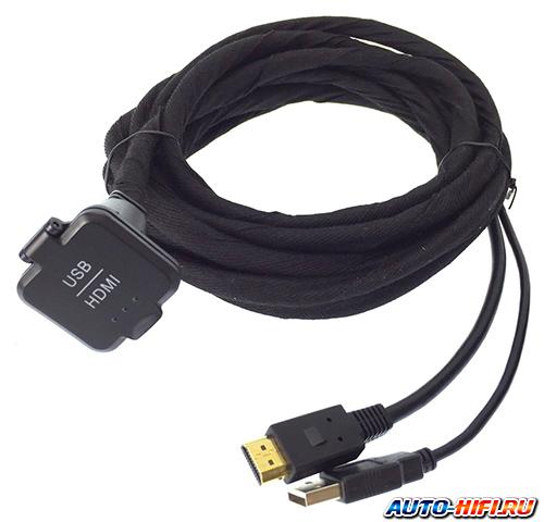 Удлинительный HDMI/USB-кабель Alpine KCU-315UH Удлинительный HDMI/USB-кабель Alpine KCU-315UH