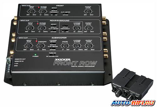 Автомобильный аудиопроцессор Kicker Front Row Автомобильный аудиопроцессор Kicker Front Row
