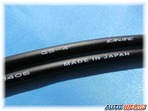 Кабель межблочный RCA Canare GS-4 Кабель межблочный RCA Canare GS-4