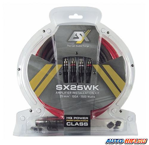 Комплект для установки усилителя ESX SX25WK Комплект для установки усилителя ESX SX25WK