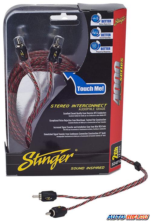 Кабель межблочный RCA Stinger SI4212 Кабель межблочный RCA Stinger SI4212