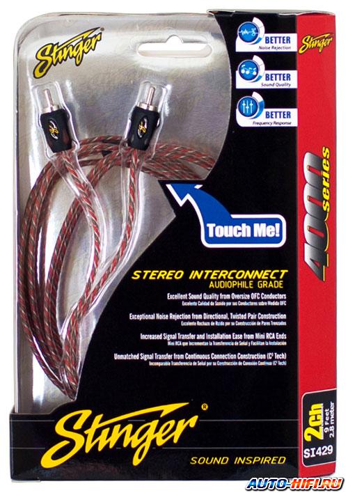 Кабель межблочный RCA Stinger SI429 Кабель межблочный RCA Stinger SI429