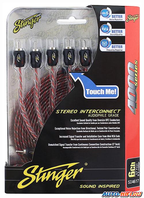 Кабель межблочный RCA Stinger SI4617 Кабель межблочный RCA Stinger SI4617