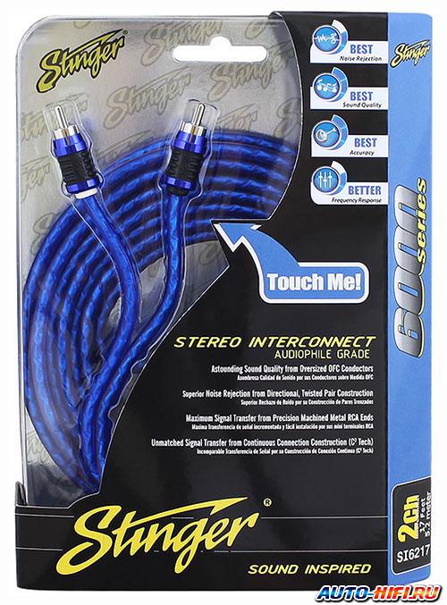 Кабель межблочный RCA Stinger SI6217 Кабель межблочный RCA Stinger SI6217