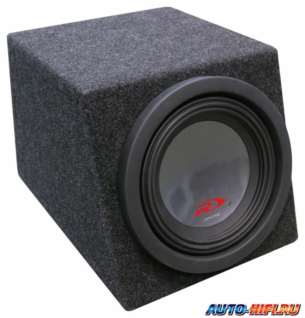 Сабвуфер в закрытом корпусе Alpine SWR-843D box Сабвуфер в закрытом корпусе Alpine SWR-843D box