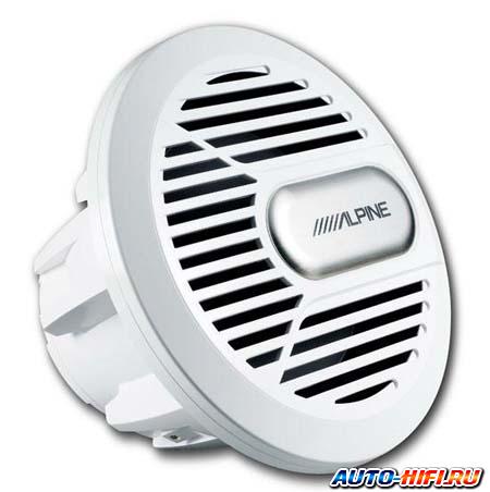 Морской сабвуферный динамик Alpine SWR-M100W Морской сабвуферный динамик Alpine SWR-M100W