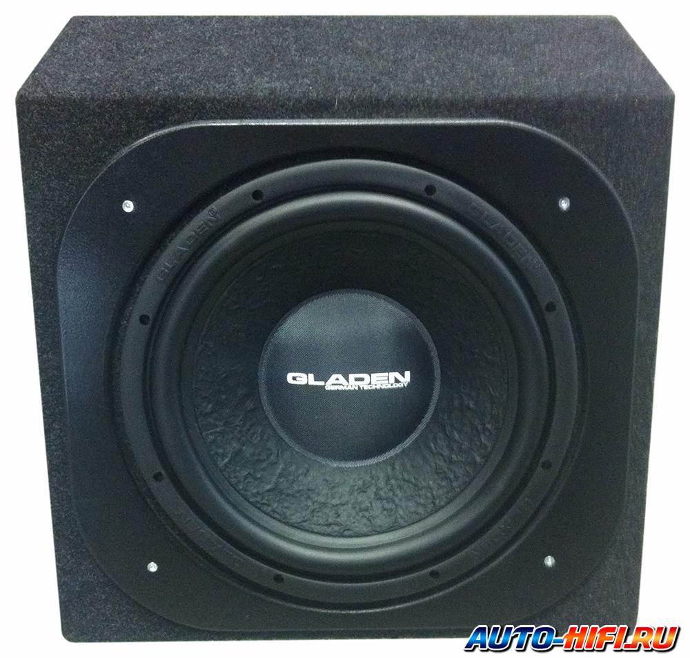 Сабвуфер в закрытом корпусе Gladen RS 12 box Сабвуфер в закрытом корпусе Gladen RS 12 box