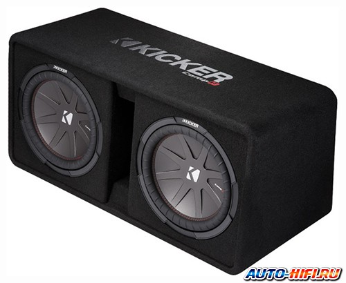 Сабвуфер в корпусе с фазоинвертером Kicker 43DCWR122 Сабвуфер в корпусе с фазоинвертером Kicker 43DCWR122