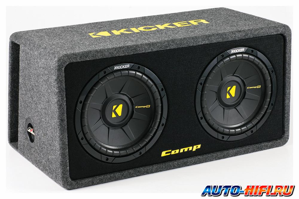 Сабвуфер в корпусе с фазоинвертером Kicker DCWS102 Сабвуфер в корпусе с фазоинвертером Kicker DCWS102