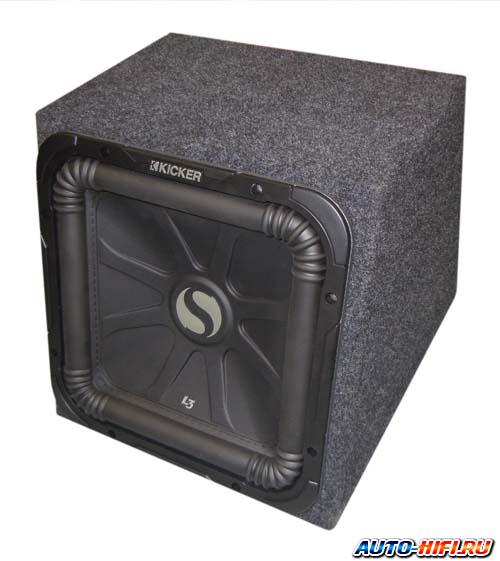 Сабвуфер в закрытом корпусе Kicker S12L32 box Сабвуфер в закрытом корпусе Kicker S12L32 box