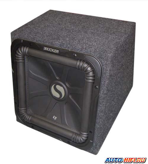 Сабвуфер в закрытом корпусе Kicker S12L34 box Сабвуфер в закрытом корпусе Kicker S12L34 box