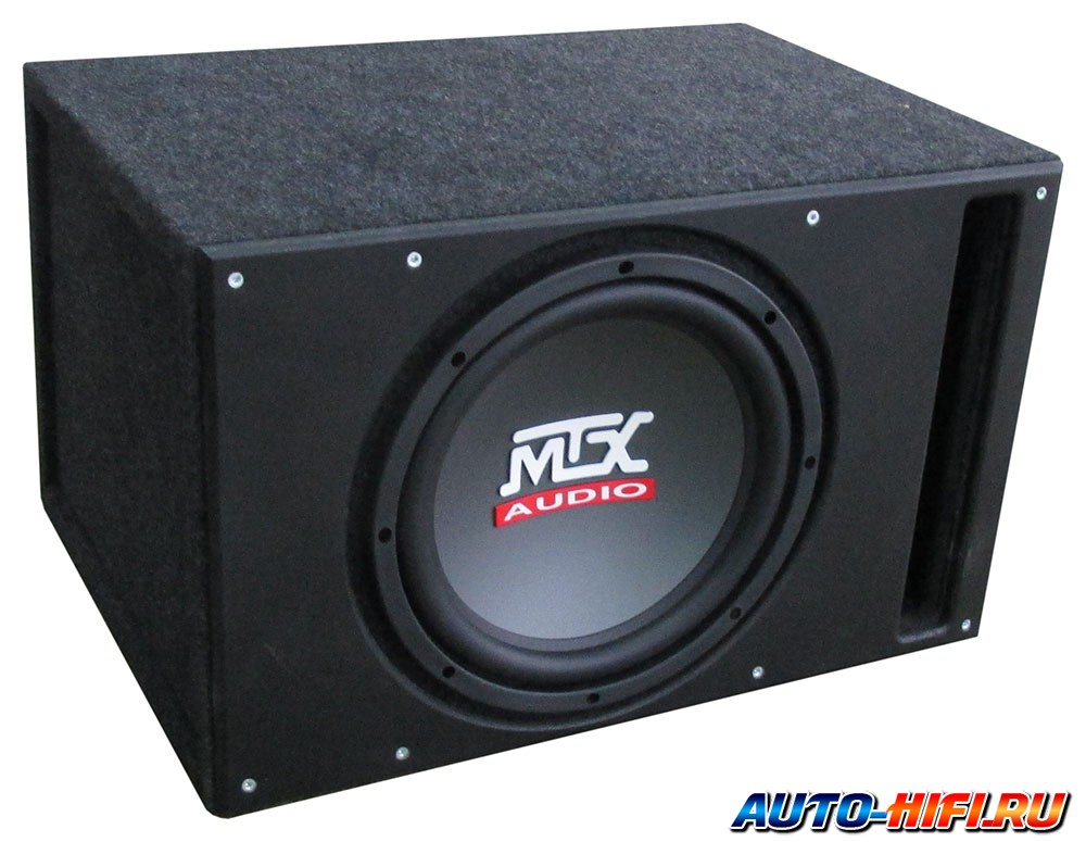 Сабвуфер в корпусе с фазоинвертером MTX RT10-04 vented box Сабвуфер в корпусе с фазоинвертером MTX RT10-04 vented box
