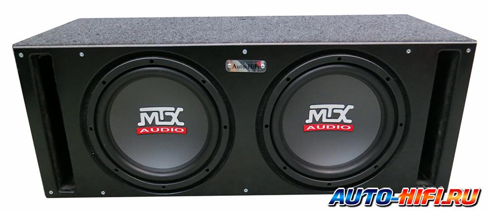 Сабвуфер в корпусе с фазоинвертoром MTX RT10-04x2 vented box Сабвуфер в корпусе с фазоинвертoром MTX RT10-04x2 vented box