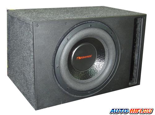 Сабвуфер в корпусе с фазоинвертером Nakamichi SPW-1210 vented box Сабвуфер в корпусе с фазоинвертером Nakamichi SPW-1210 vented box