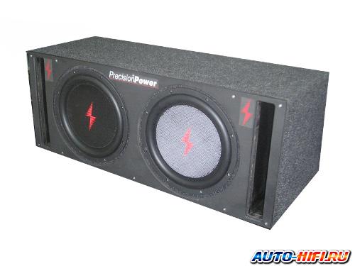 Сабвуфер в корпусе с фазоинвертером PPI PCX 124x2 vented box Сабвуфер в корпусе с фазоинвертером PPI PCX 124x2 vented box