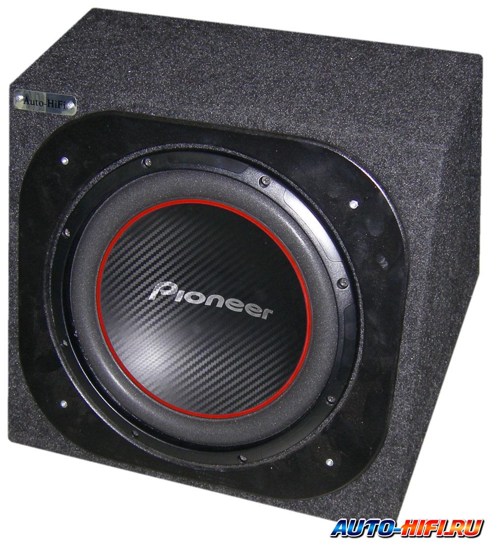 Сабвуфер в закрытом корпусе Pioneer TS-W304R box Сабвуфер в закрытом корпусе Pioneer TS-W304R box