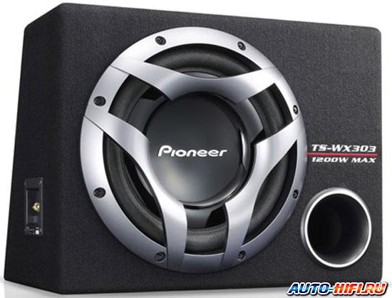 Сабвуфер в корпусе с фазоинвертoром Pioneer TS-WX303 Сабвуфер в корпусе с фазоинвертoром Pioneer TS-WX303